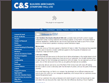 Tablet Screenshot of csbuildersmerchants.co.uk